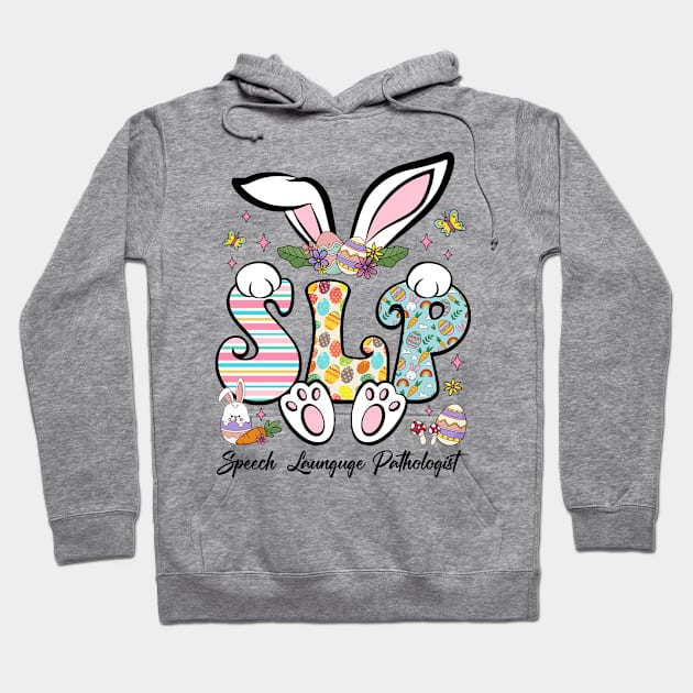 Speech Language Pathologist Bunnies Hoodie by antrazdixonlda